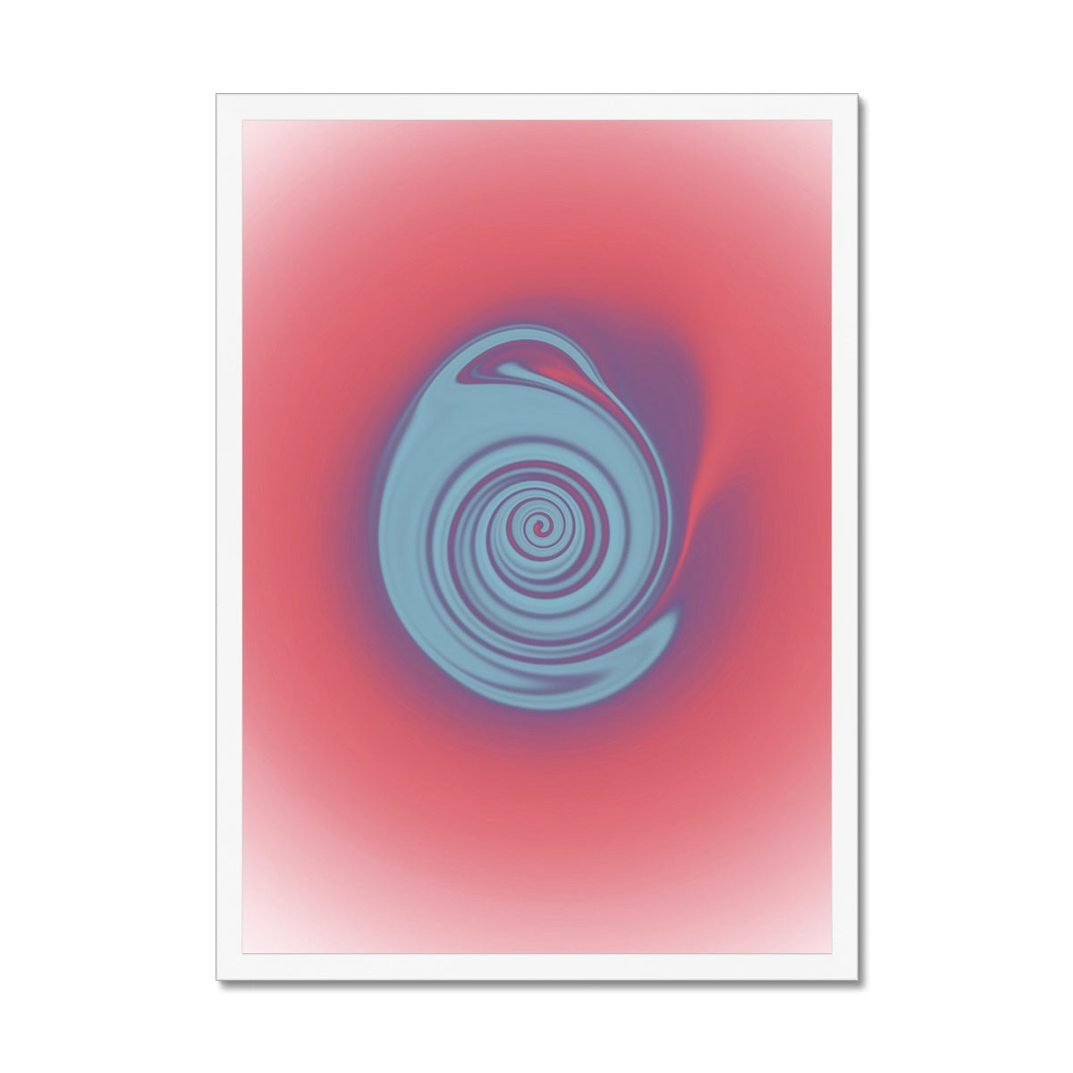 © les muses / Abstract aura wall art prints featuring warped gradients swirled to appear similar to a rabbit hole. Our colorful aura gradient posters are an aesthetic addition to any dorm or apartment decor.