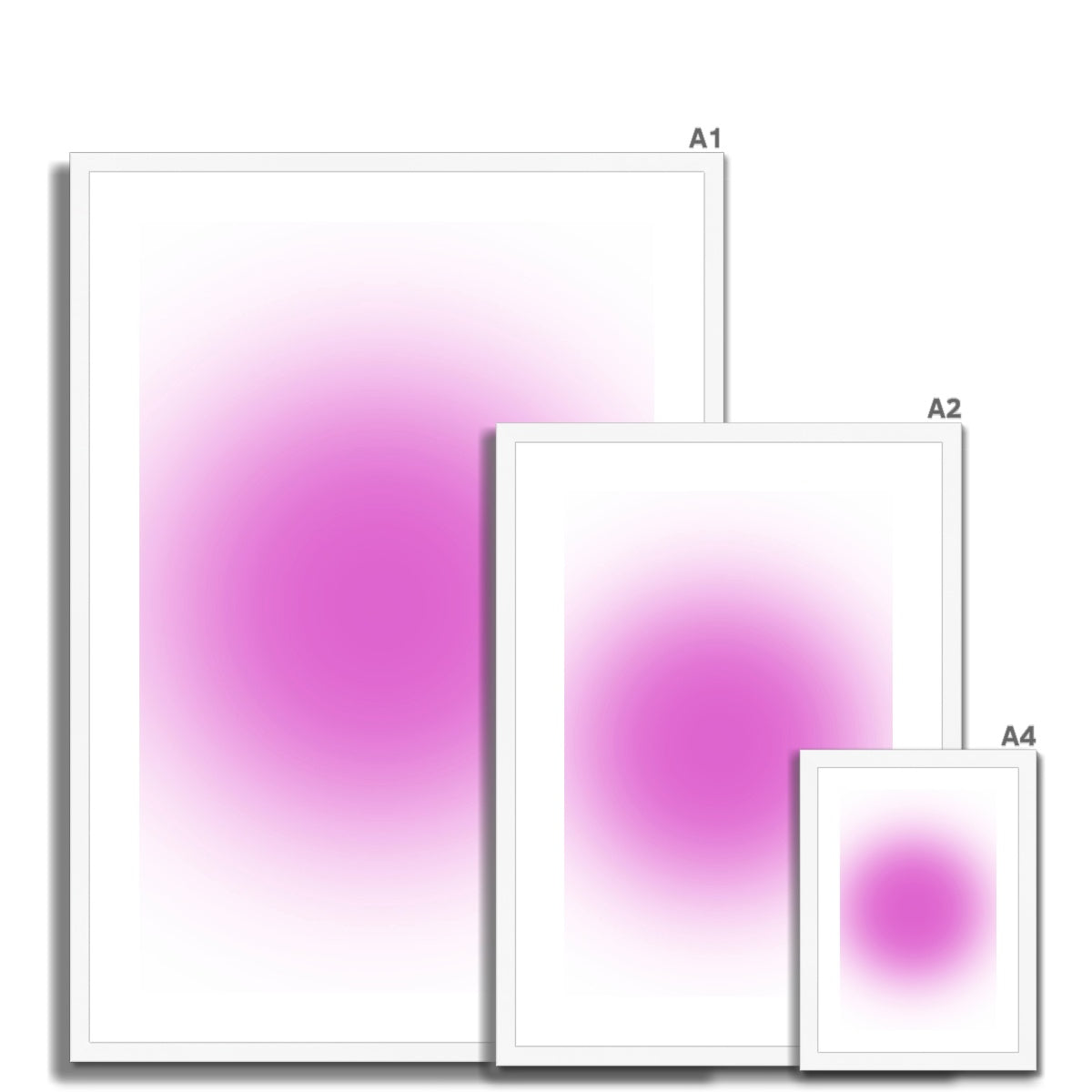 Simple gradient aura wall art prints featuring minimalist pastel Our vibrant aura gradient posters have an endless array of color options perfect for aesthetic dorm and apartment decor.